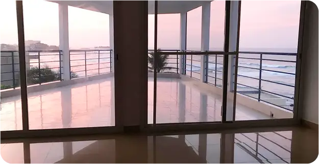 Appartement à vendre vue de l'intérieur