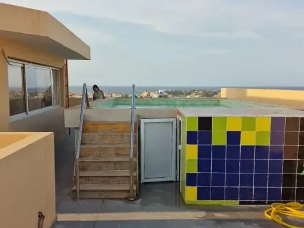 piscine sur toit à dakar