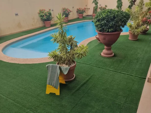 Piscine appart luxueux